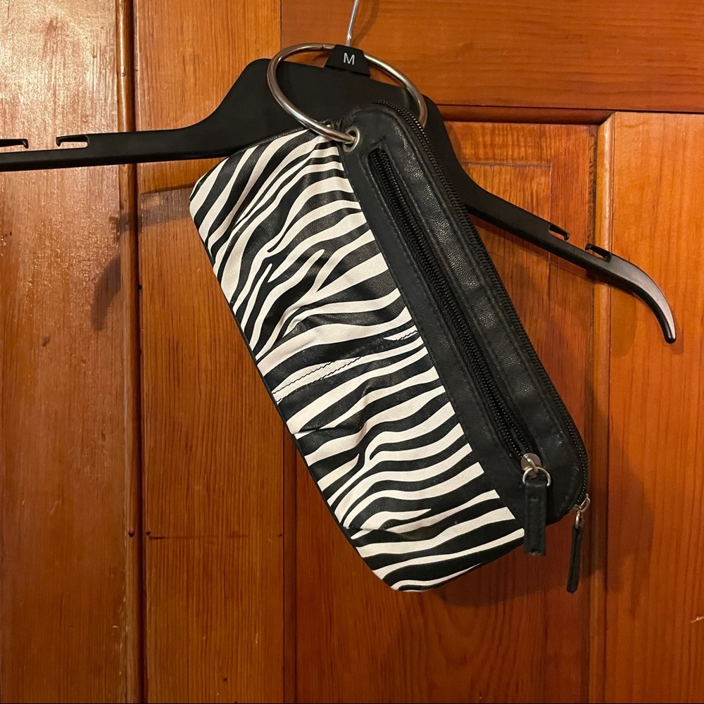 Zebra Print Clutch